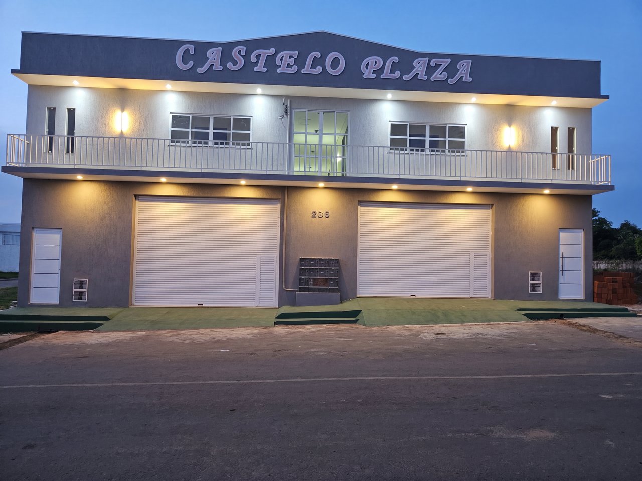 Apartamento no Edifício Castelo Plaza, Fachada do edifício